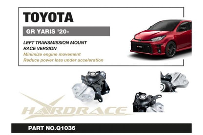Hardrace - Left Side Transmission Mount Toyota Yaris / vitz