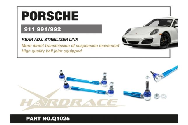 Hardrace – tagumine reguleeritav stabilisaatorivarras Porsche 911-le