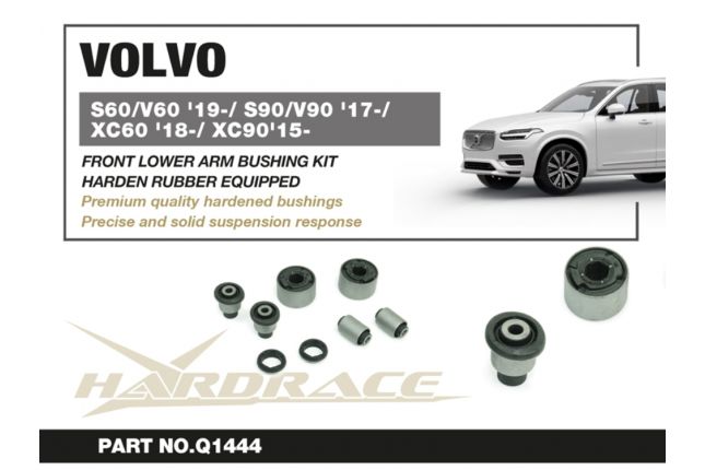 Hardrace - esi- ja alumise õõtsa pukside komplekt Volvo