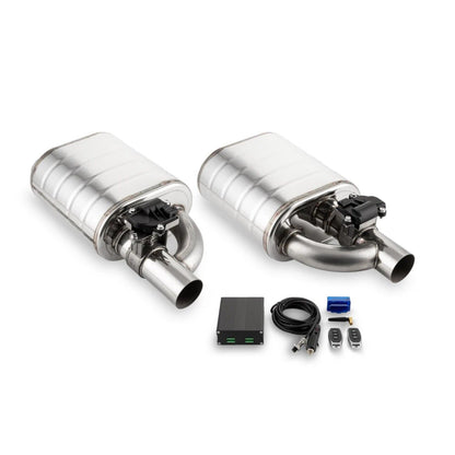 Straightflow - Muffler+valve Remote In-63 140/240mm L-240mm Left/Right - SFT-18966 - SFM006L/R