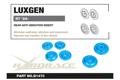 Hardrace - Tagumine abiraami vibratsioonivastane vahetükk Luxgen N7