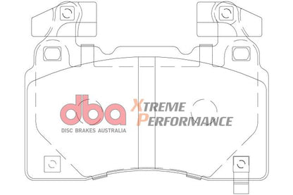 DBA - DB2358AXP - DBA Xtreme Performance piduriklotsid; Esi