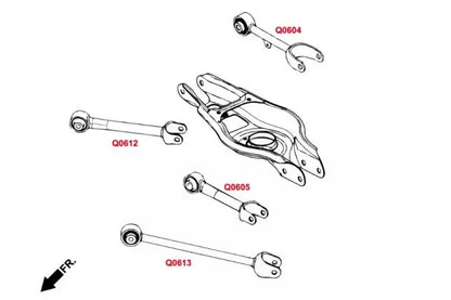 Rear Trailing Arm Tesla Model 3