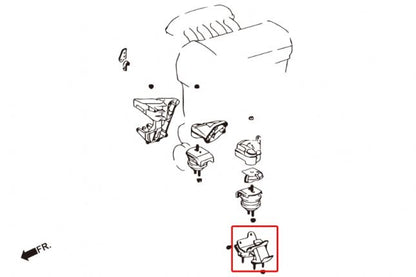 Hardrace - Harden käigukasti kinnitus Lexusele, Toyotale