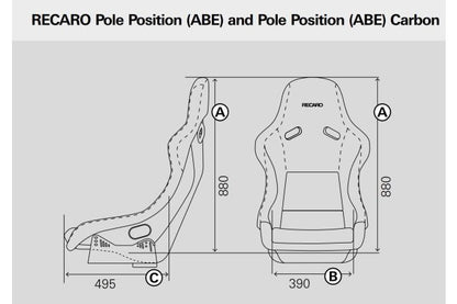 Recaro - Pole Position ABE - Velour black