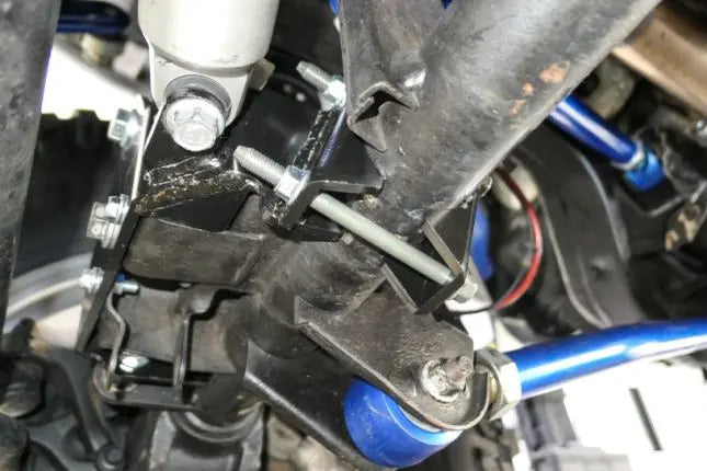 Hardrace - Front Track Bar Relocation Bracket Jeep Wrangler, Wrangler unlimited