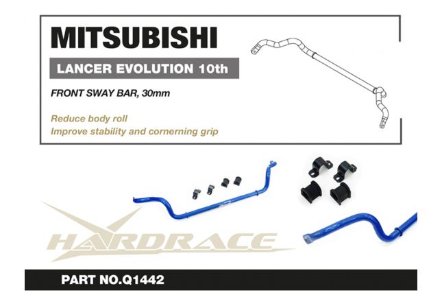 Hardrace - Front Sway Bar Mitsubishi Lancer evolution