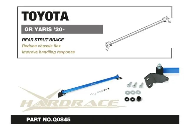 Hardrace - tagumine vedrustuse tugivarras Toyota Yaris / Vitz