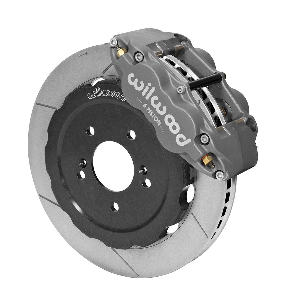 Wilwood - 140-14965 - Wilwood Big Brake Kit - Front - 327x32mm Bi-Slotted - Forged Superlite 6R Anodized - 
WIL-140-14965