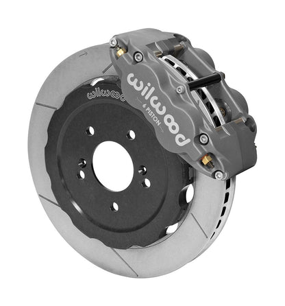 Wilwood - 140-14965 - Wilwood Big Brake Kit - Front - 327x32mm Bi-Slotted - Forged Superlite 6R Anodized - 
WIL-140-14965