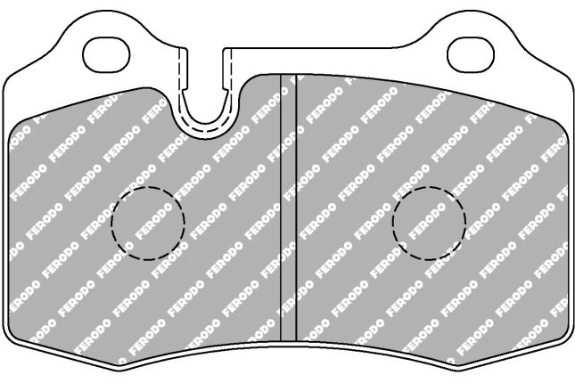 Ferodo - FER-FCP1348H - Ferodo DS2500 piduriklotsid; ees/taga