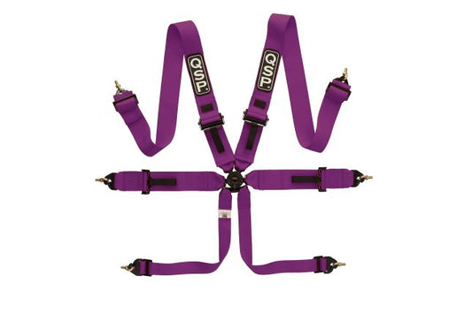 QSP - 6-point safety harness Pro Plus FIA - Purple