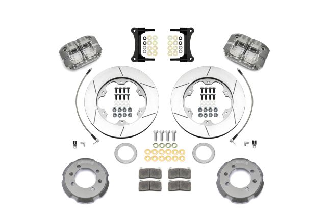 Wilwood - 140-17362 - Wilwoodi suurpidurikomplekt - ees - 280x20mm kahe soonega - sepistatud kitsas Dynapro anodeeritud