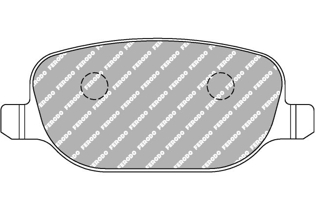 Ferodo - FDS1795 - Ferodo DS Performance piduriklotsid; tagumine