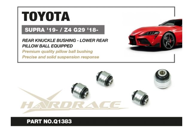 Hardrace - Rear Knuckle Bushing - Lower Rear Toyota Supra, BMW Z4 - Q1383
