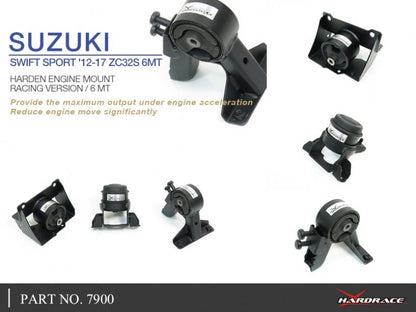Hardrace - Harden Engine Mount Suzuki Swift
Hardrace
Be the first to review this product
Item #
7900