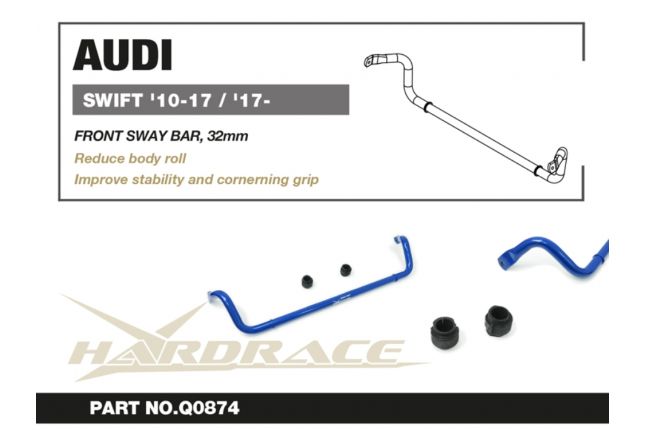 Hardrace - esistabilisaator Audi A4, A5, S4/RS4, S5/RS5