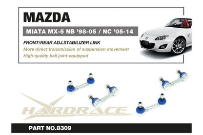 Hardrace - Front/rear Adj. Stabilizer Link Mazda MX-5 Miata