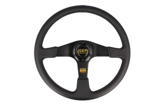 QSP - sports steering wheel leather - 380 mm - flat