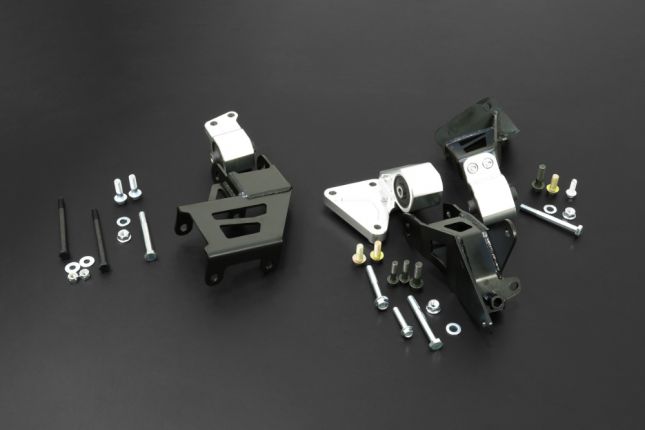 Hardrace - K-series Swap Engine Mount Kit Honda Civic, Integra