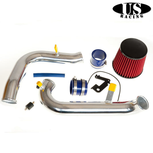 US-Racing - US-Racing Cold Air Intake Polished (Civic 01-05) 