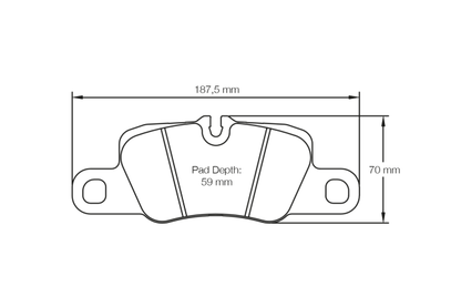 Pagid - S4909R29001 - Pagid RSL 29 Brake Pads; Rear