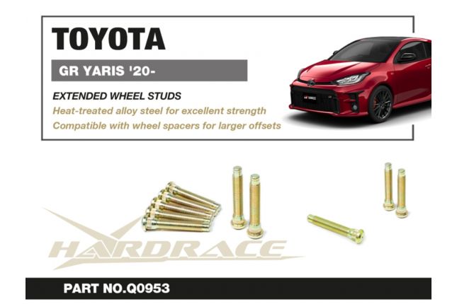 Hardrace - pikendatud rattapoldid Toyota Yaris / Vitz