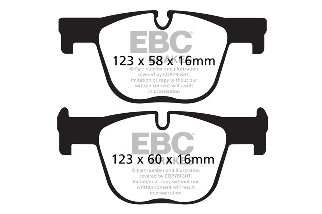 EBC - DP22131 - EBC Greenstuff 2000 piduriklotsid; tagumised