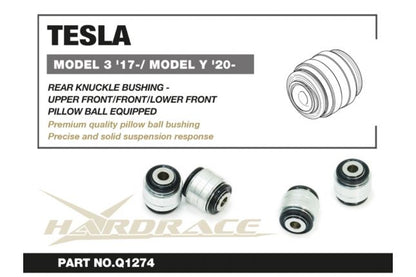 Hardrace - Tagumise käändmiku puks - Ülemine ees/ees/alumine ees Tesla MODEL 3, Model y