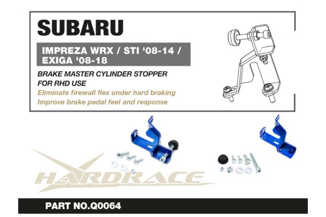 Hardrace - Brake Master Cylinder Stopper Subaru Impreza, Exiga - Q0064
