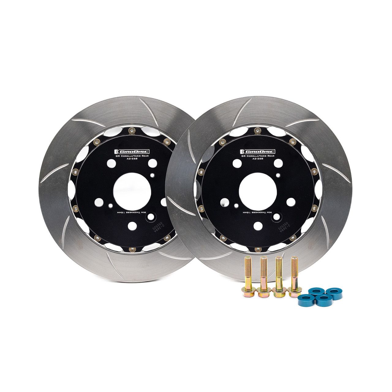Girodisc - A2-268 - GiroDisc 2-Piece Rotor Kit; Rear