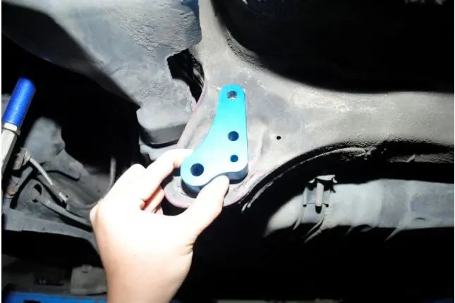 Hardrace - Sub-frame Reinforced Brace Honda Civic, Crx, Integra Black