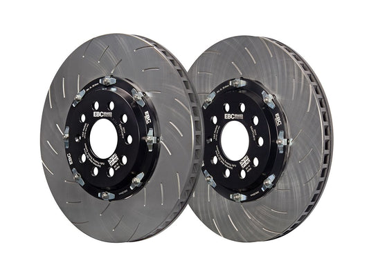 EBC - SG2FC1877 - EBC SG2FC 2-Piece Slotted Brake Discs; Front
