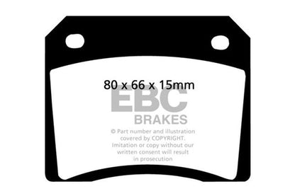 EBC - DP101 - EBC Ultimax Brake Pads; Rear