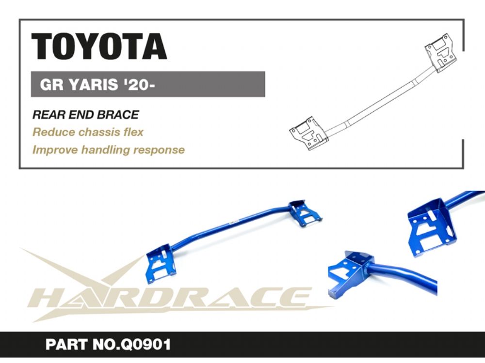 Hardrace - Rear End Brace Toyota Yaris / vitz
Hardrace
Be the first to review this product
Item #
Q0901
