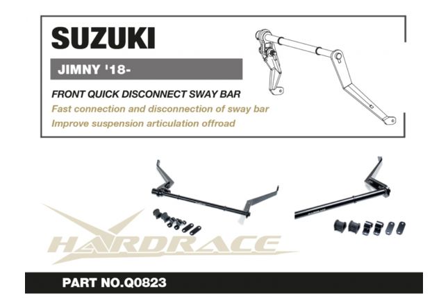 Hardrace - Front Quick Disconnect Sway Bar Suzuki Jimny