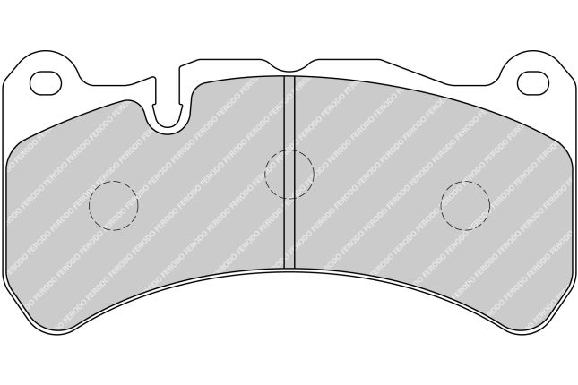 Ferodo - FER-FRP3100H - Ferodo DS2500 piduriklotsid; Esiosa