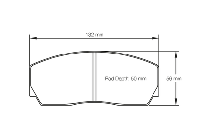 Pagid - S1361L01001 - Pagid RSL 1 piduriklotsid; ees/taga
