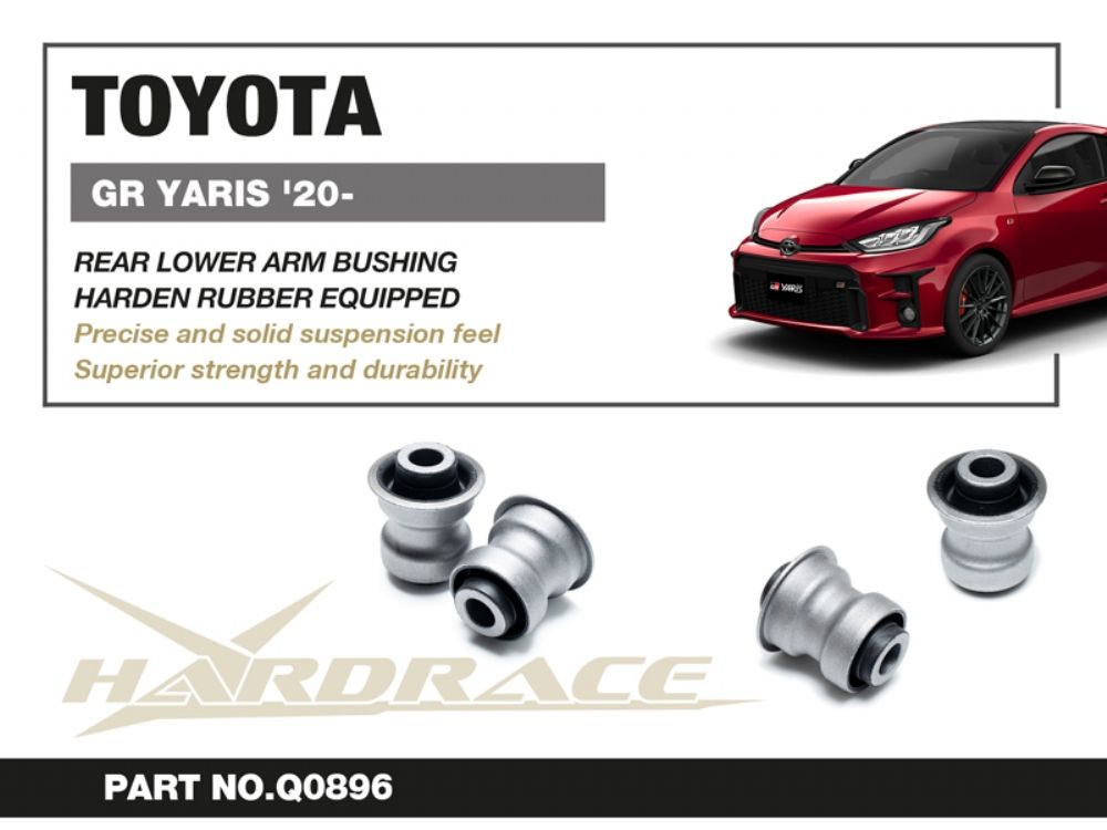 Hardrace - Rear Lower Arm Bushing Toyota Yaris / vitz
Hardrace
Be the first to review this product
Item #
Q0896