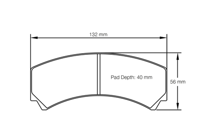 Pagid - S8237T03001 - Pagid RST 3 piduriklotsid;
