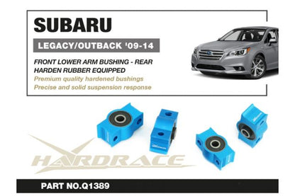 Hardrace - Front Lower Arm Bushing - Rear Subaru Legacy/outback - Q1389
