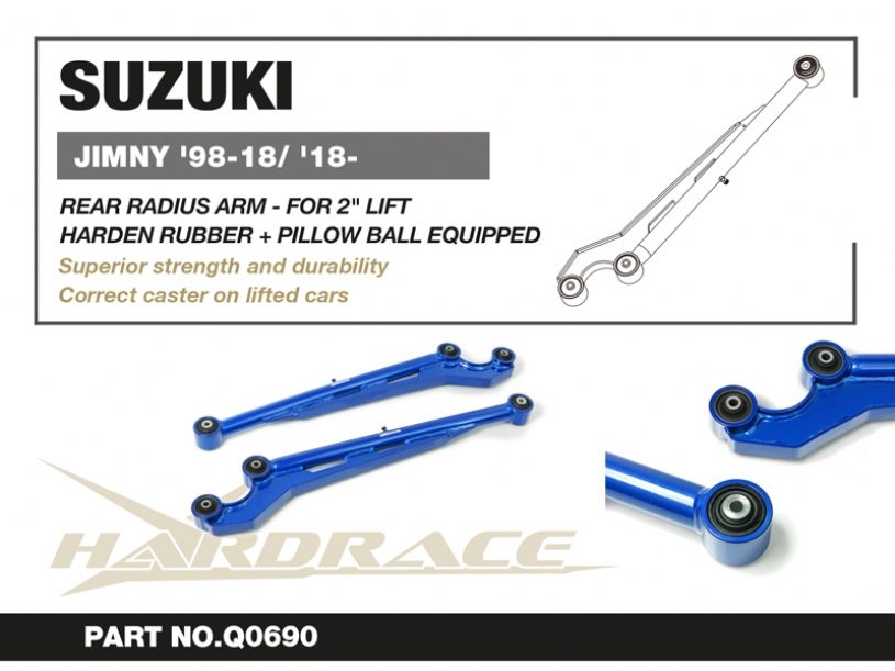 Hardrace - Rear Radius Arm Suzuki Jimny - Q0690