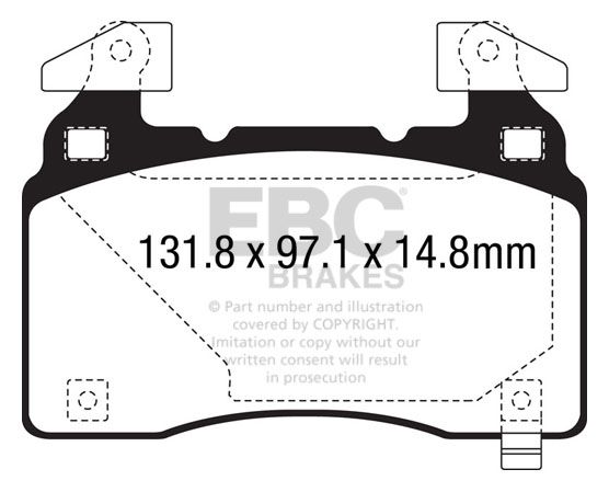 EBC - DPX3028 - EBC Ultimax Brake Pads; Front
EBC
Be the first to review this product
Item #
EBC-DPX3028