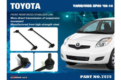 Hardrace – eesmised tugevdatud stabilisaatorivardad Toyota Prius c-le, Yarisele
