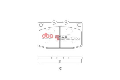 DBA - DB416RP - DBA Racing Performance Brake Pads; Front