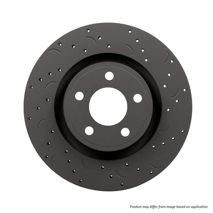 Hawk - HTC4448 - Hawk Talon Slotted & Drilled Brake Discs; Front