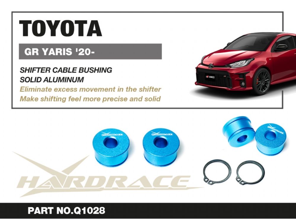 Hardrace - Shifter Cable Bushing Toyota Yaris / vitz
Hardrace
Be the first to review this product
Item #
Q1028