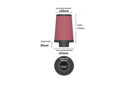 APP Air Filter 77mm