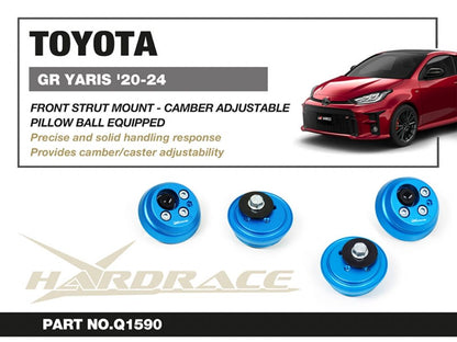 Hardrace - Front Strut Mount / Camber Plate Toyota Yaris / vitz - Q1590
