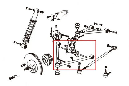 Hardrace - Rear Lower Arm Lotus Elise, Exige
